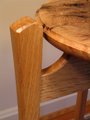 Detail of Top Stretcher and Leg From Right